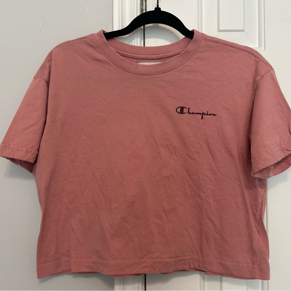 Champion Women's Dusty Rose Crop Top
